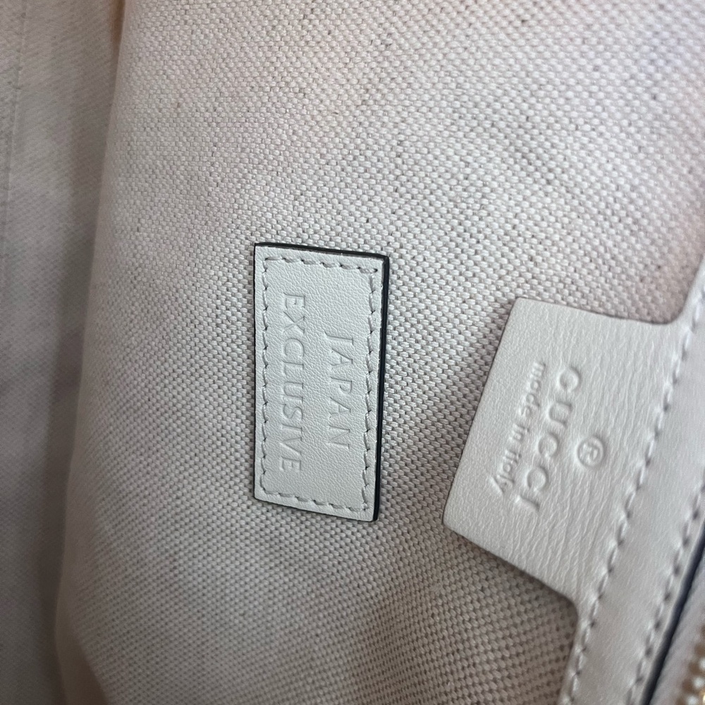 Gucci Blue and Cream Floral Tote Bag like new. - Picture 7 of 9
